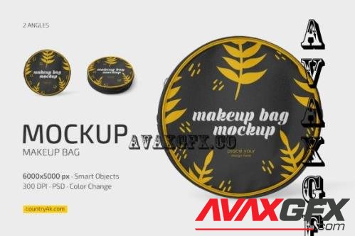 Makeup Bag Mockup Set - 10312639