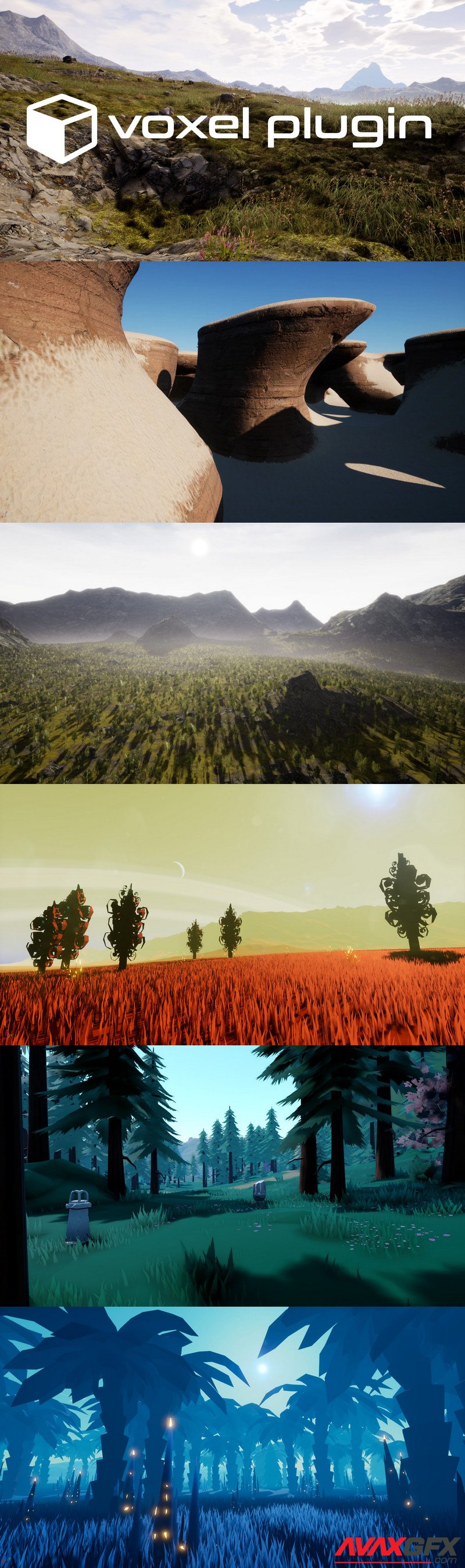 Voxel Plugin PRO - Dynamic Procedural Landscape