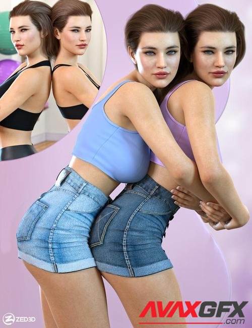 Z Twins - Couple Poses for Genesis 8 and 8.1