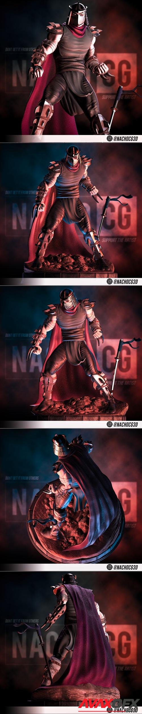 Nacho CG - Shredder – 3D Print