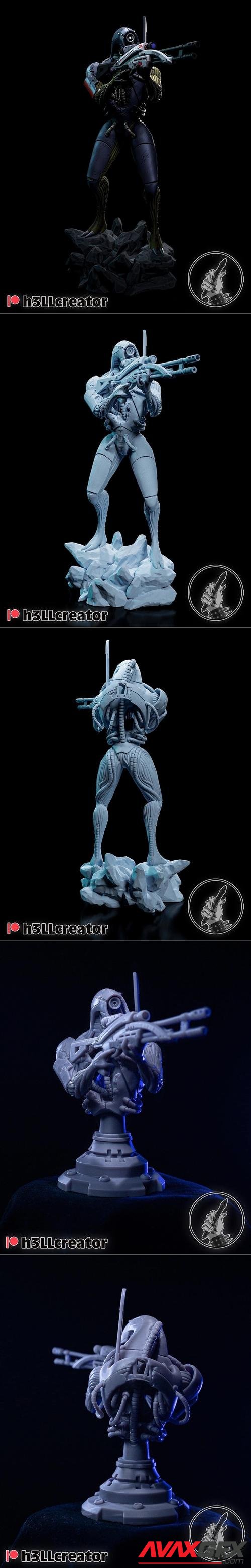 h3LL Creator - Legion and Bust – 3D Print