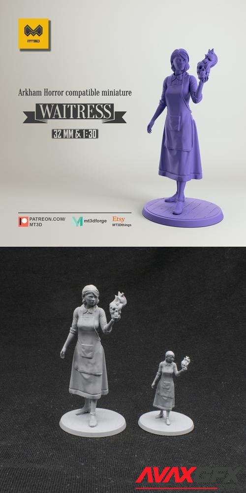 MT3D Forge - Waitress – 3D Print