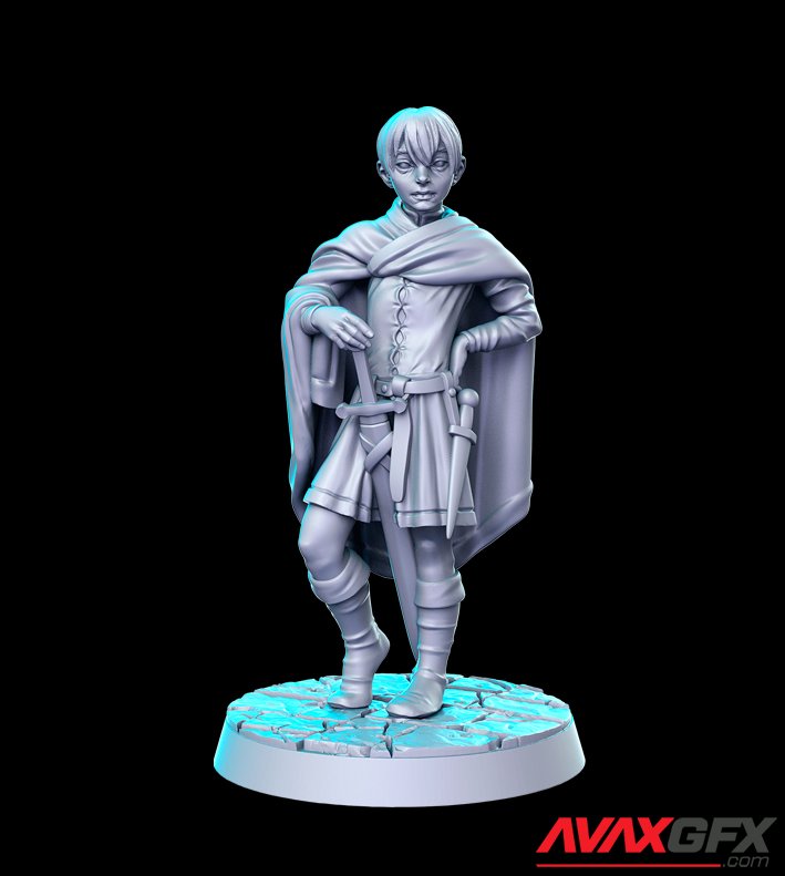 Brinnth (Adolescent Thief) - 3D Print Model