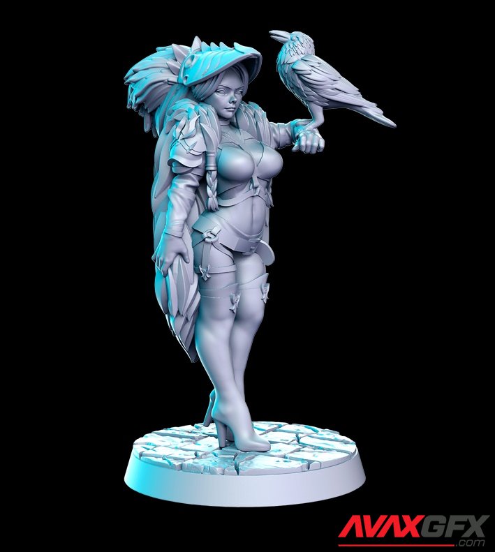 Kalimani (Amazon Raven Assassin) - 3D Print Model