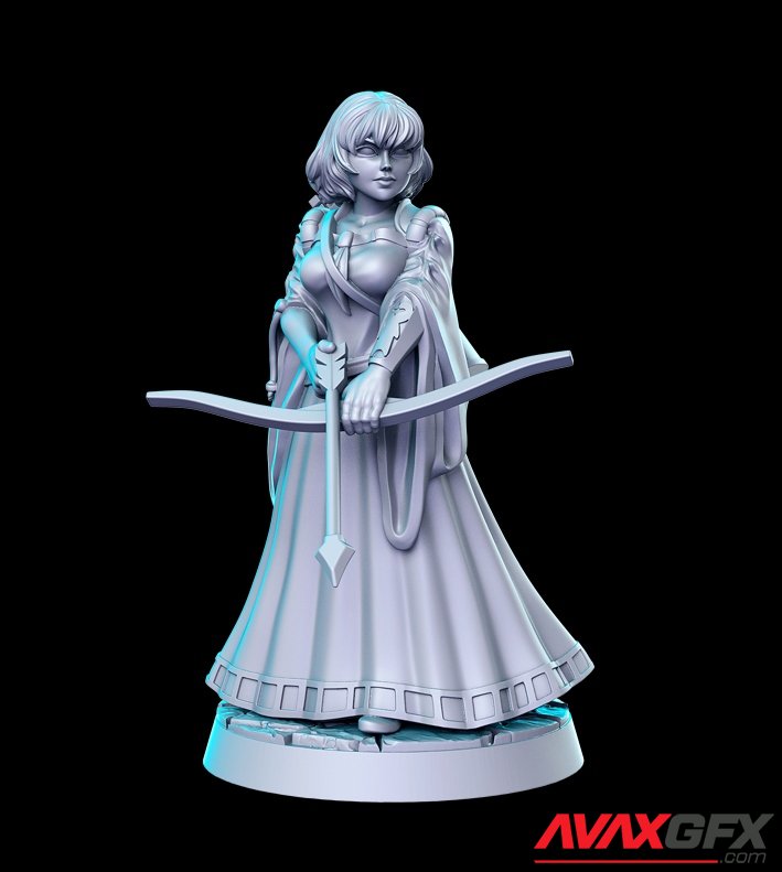 Margo (Female Lady-Killer) - 3D Print Model