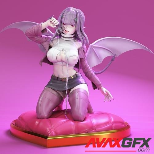 Succubus Chan – 3D Print