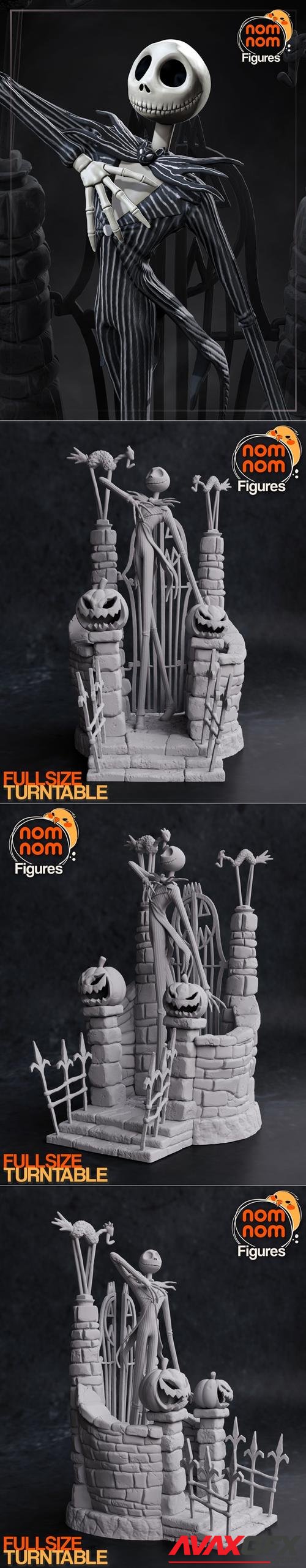 Jack Skellington - The Nightmare Before Christmas – 3D Print