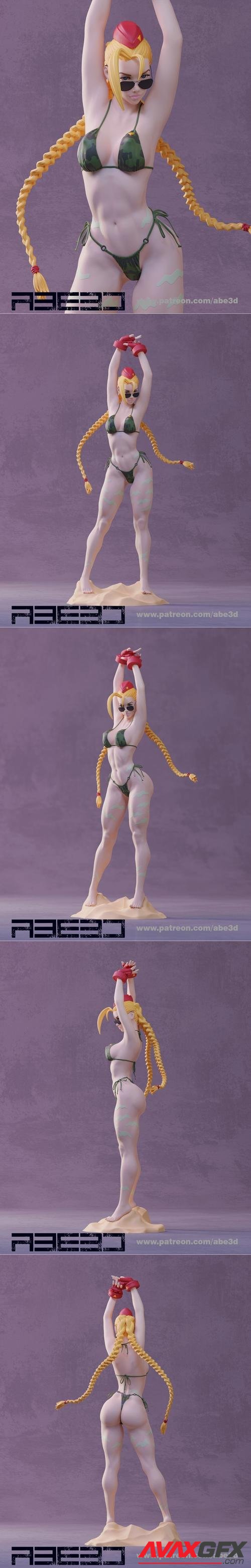 Cammy Bikini – 3D Print