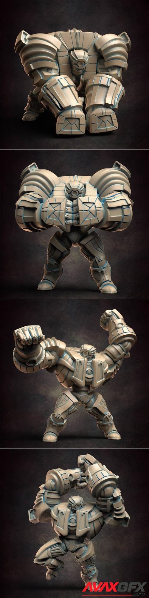 Egyptian Golem 2 – 3D Print