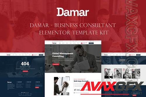 ThemeForest - Damar - Business Consultant Elementor Template Kit/40366156
