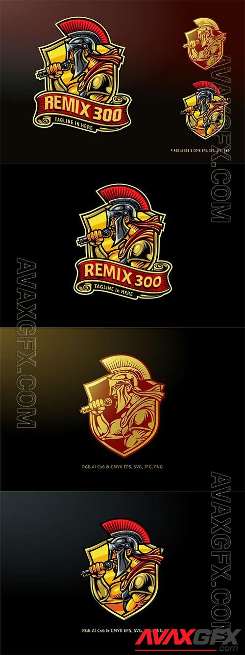 Remix300 Logo Template