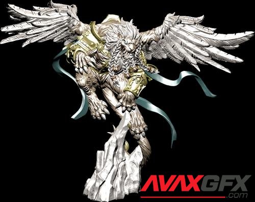 Winged Lion – 3D Print