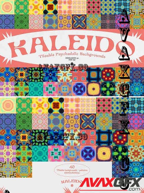 Kaleido - Psychedelic Patterns - 10318616