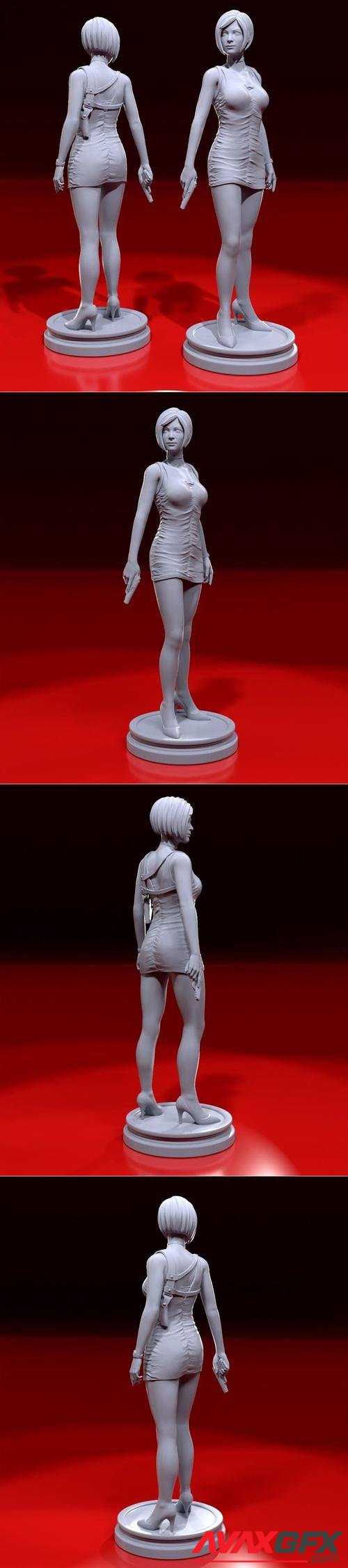 Ada Wong By H3ll Creator – 3D Print