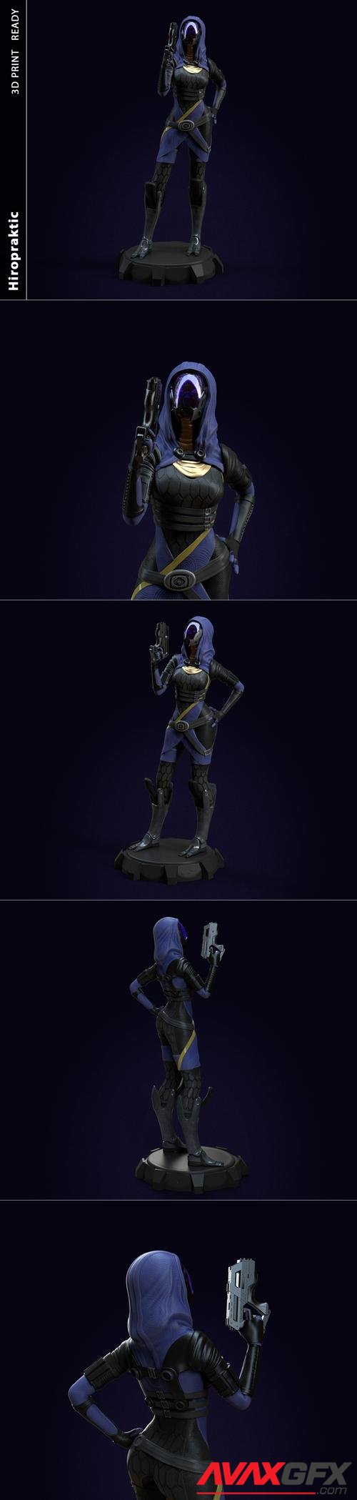 Tali'Zorah From Mass Effect – 3D Print