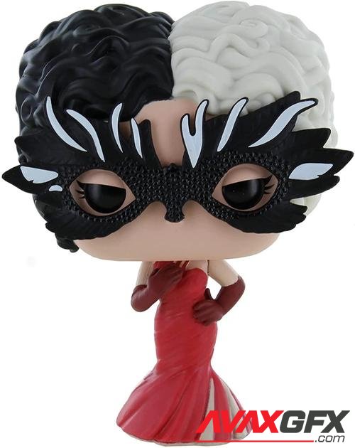 Cruella Funko (red dress) – 3D Print