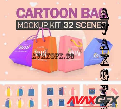 Cartoon Bag Kit - 7225389