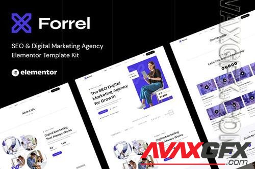 ThemeForest - Forrel - SEO & Digital Marketing Agency Elementor Template Kit/39759034