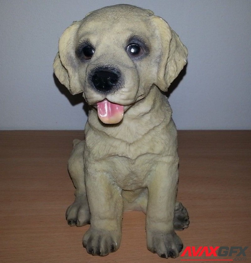 Labrador Puppy - 3D Print Model