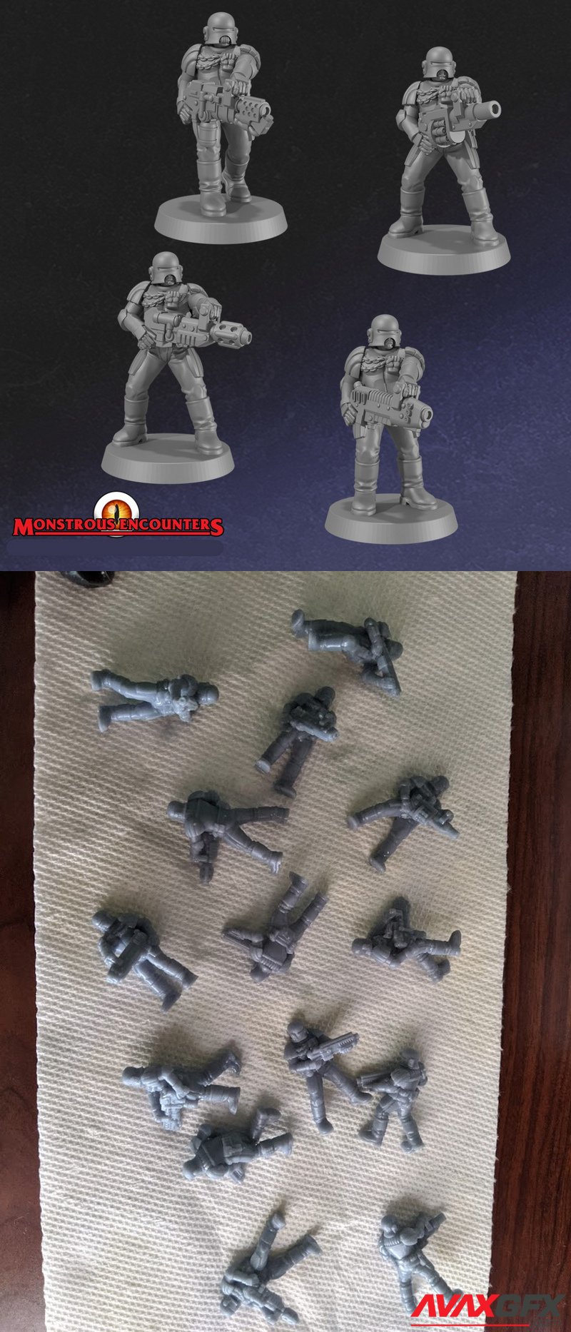 Imperial Arbiters - Execution Team - 3D Print Model