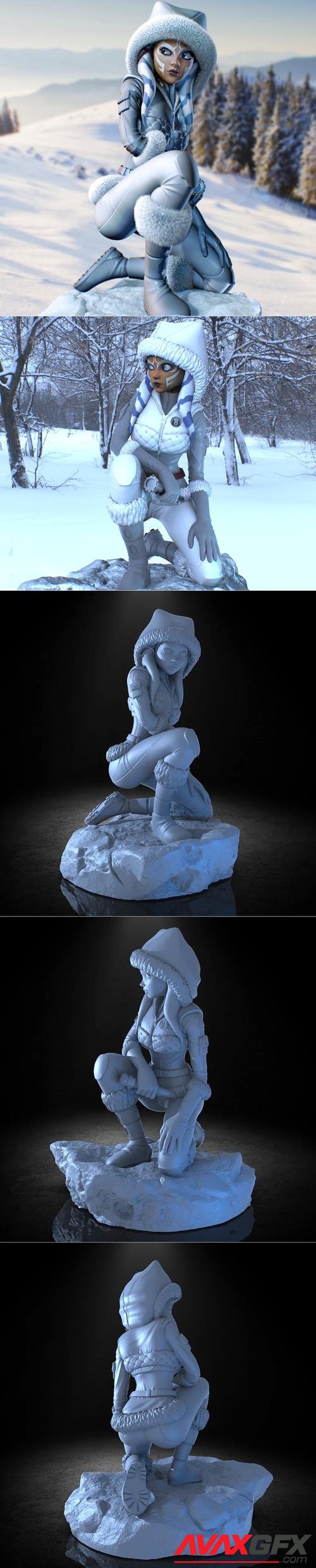 Ashoka Winter – 3D Print