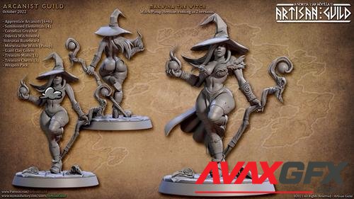 Marwina the Witch (Pinup) – 3D Print