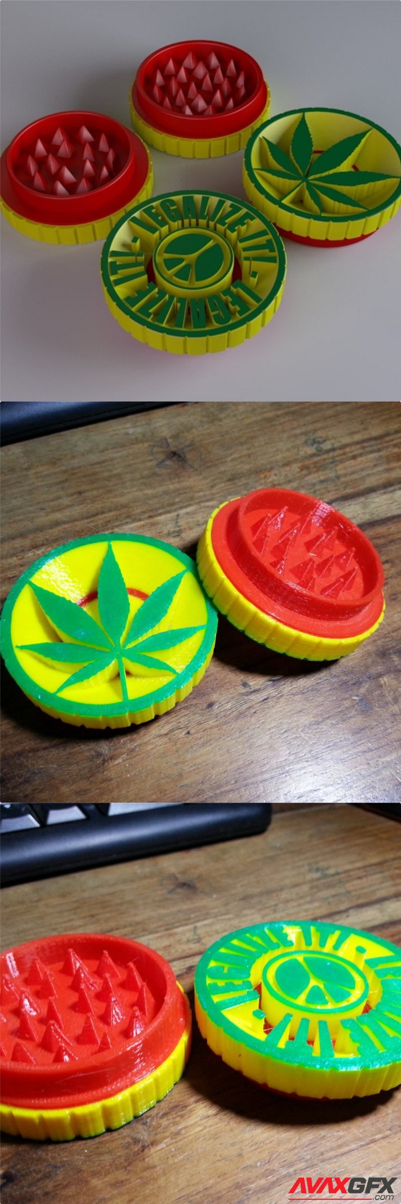 Herb Grinder - 3D Print Model