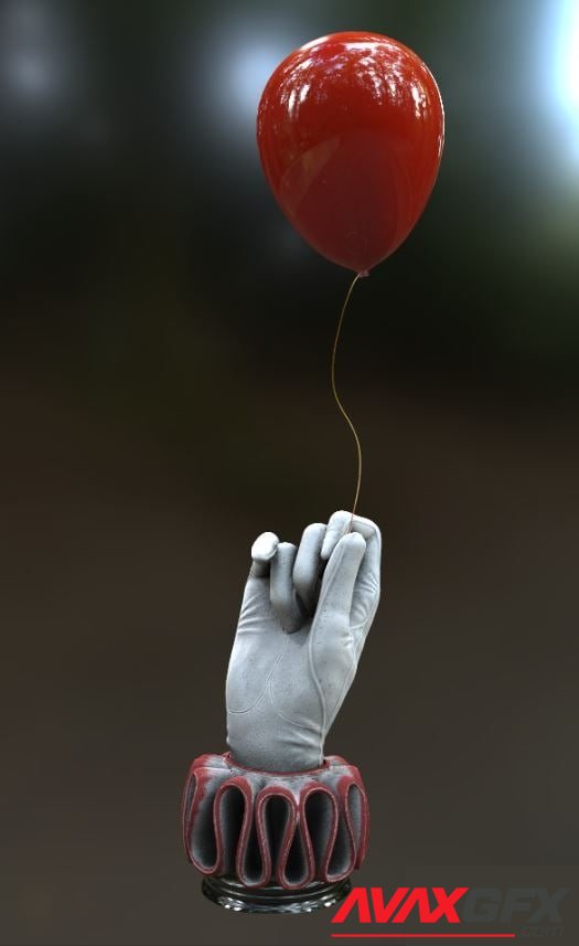 Pennywise Hand - 3D Print Model