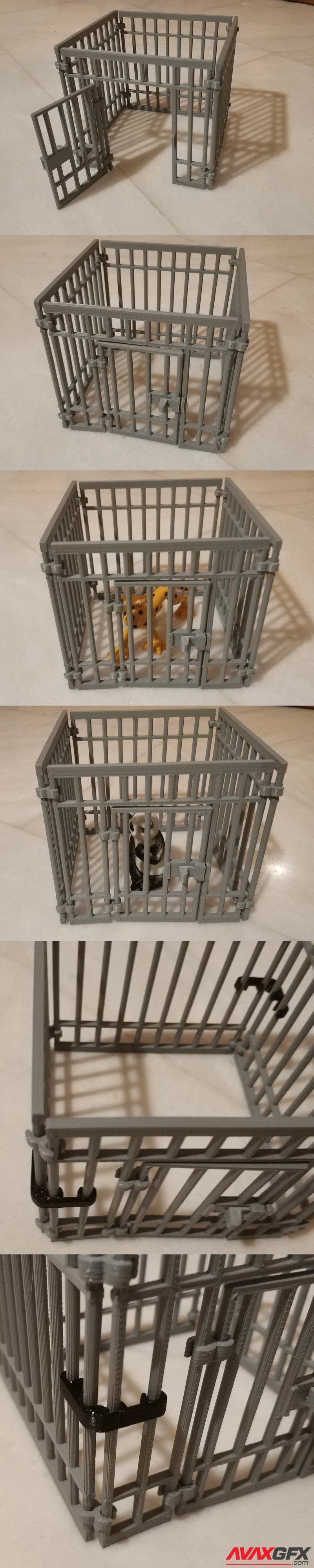Playmobil Prison - 3D Print Model