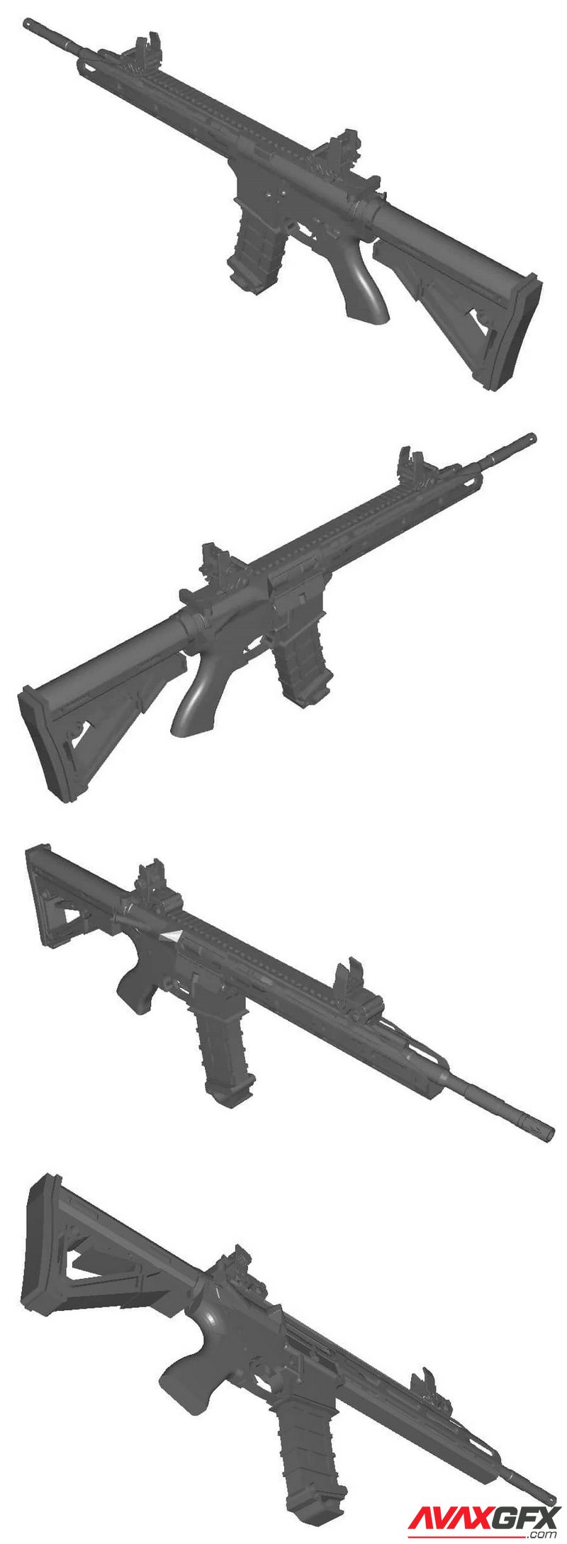 Remington R5 - 3D Print Model