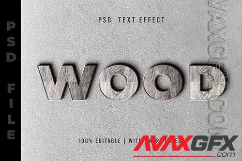 Wooden Realistic - Text Effect