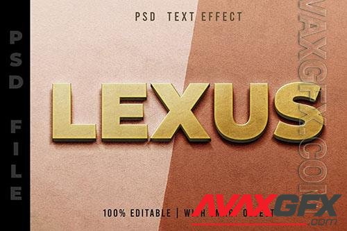 Golden Text Effect Editable