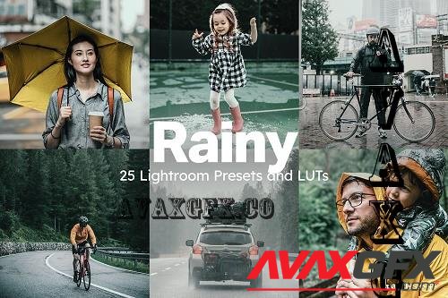 25 Rainy Lightroom Presets and LUTs - 10352925