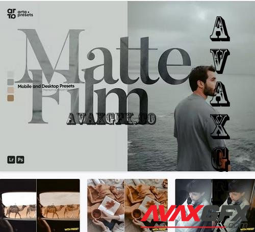 ARTA - Matte Film Presets for Lightroom