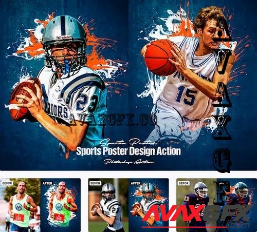 Sports Poster Design Action - MU9HL2T