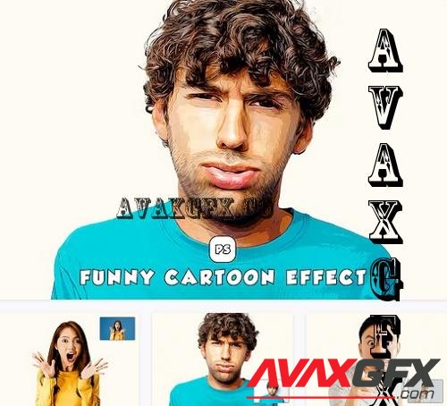 Funny Cartoon Effect - X3YH45J