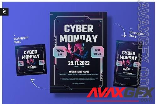 Cyber Monday Flyer