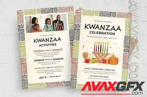 Kwanzaa Flyer Template 