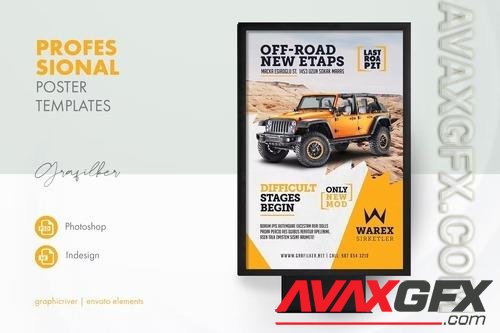 Off Road Poster Templates 