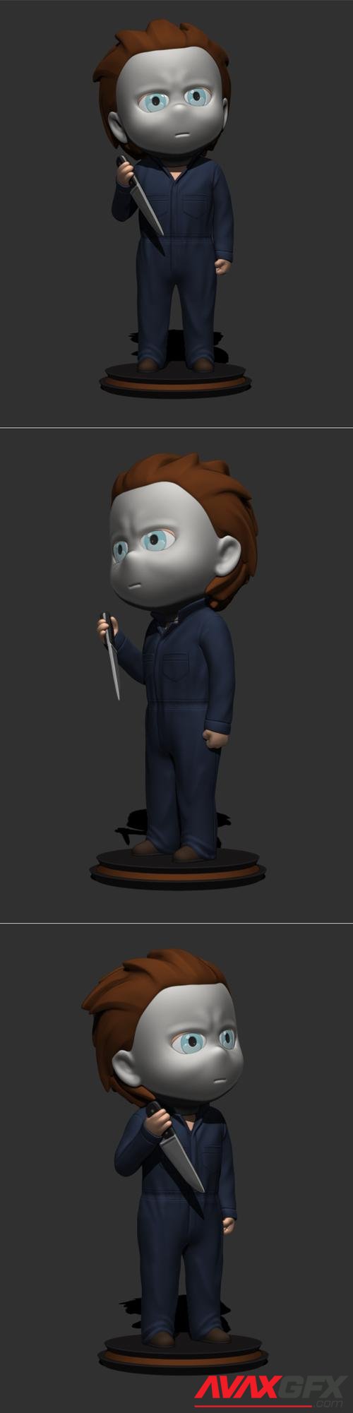 LIttle Big Head - Michael Myers – 3D Print