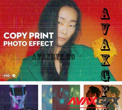 Copy Print Photo Effect - RQKPN9U