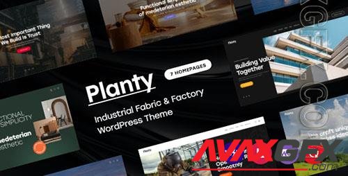 ThemeForest - Planty v1.4.1 - Industrial Fabric & Factory WordPress Theme/38355217