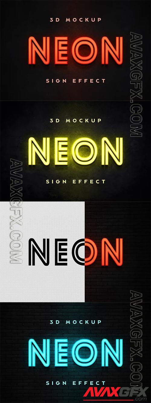 Neon Sign Effect