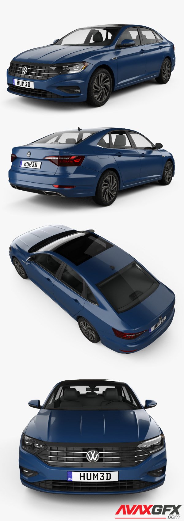 Volkswagen Jetta SEL Premium US-spec 2022