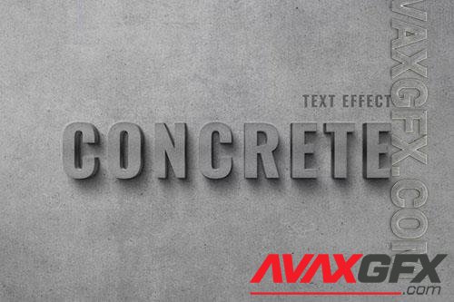 Concrete Wall Text Effect