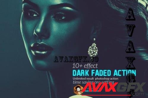 Dark Faded Action - 1286797