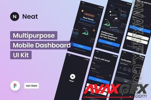 Neat - Mobile Dashboard - Vol 1 Dark H9DNHWC