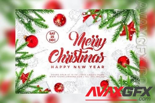 Merry Christmas Flyer X53CXWN