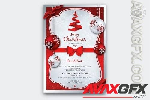 Christmas Invitation Template V4 2GP6F2P