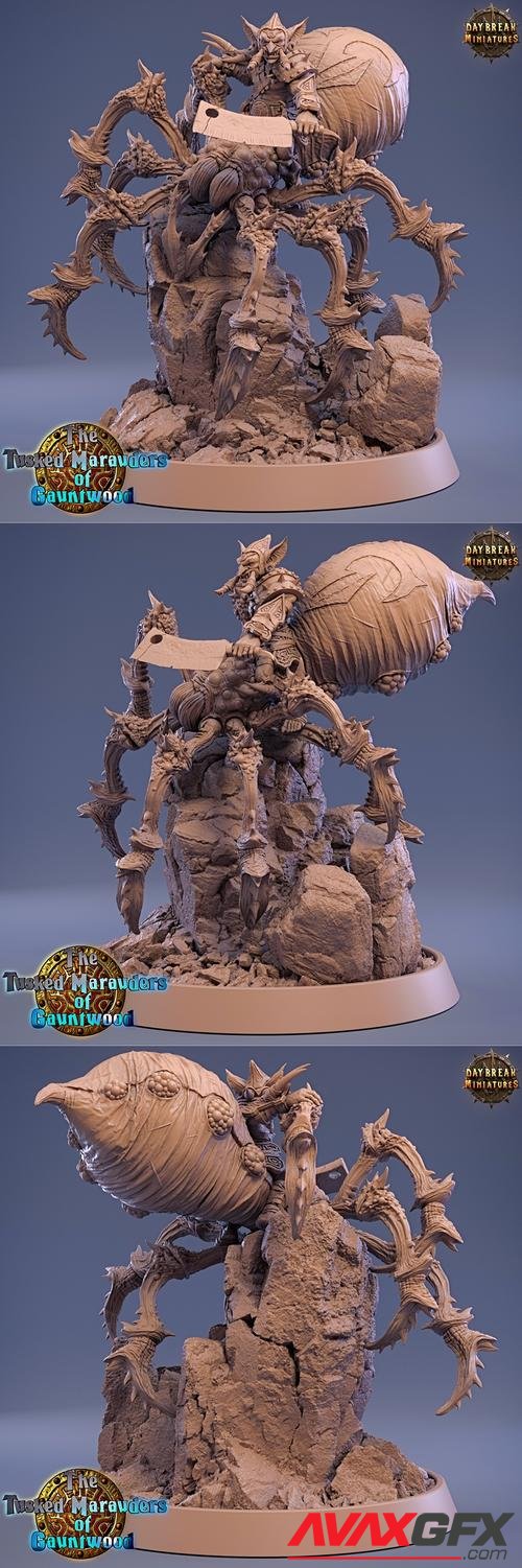 Daybreak Miniatures - Havor Split on Black Webber – 3D Print